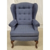 Image 3 : UPHOLSTERED WINGBACK CHAIR