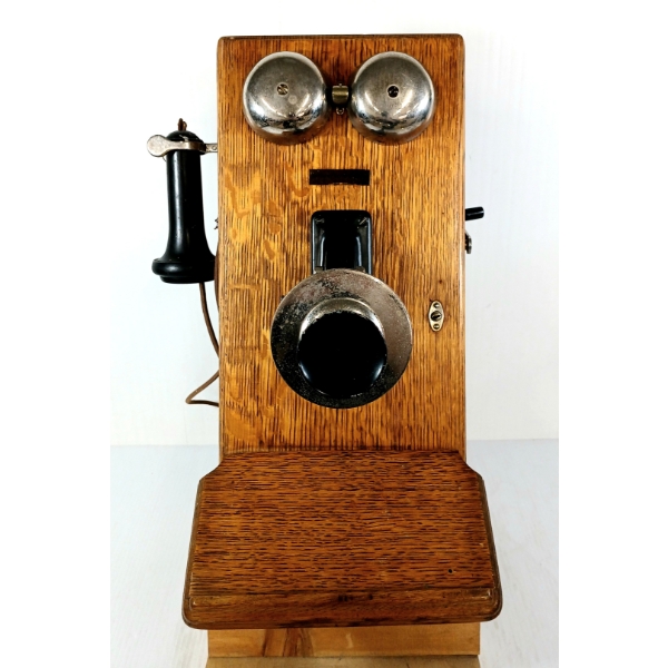 1920 NORTHERN ELECTRIC WALL MOUNT CRANK TELEPHONE