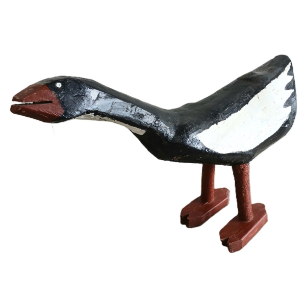 FOLK ART GOOSE BY JAMES ZWICKER - WOOD