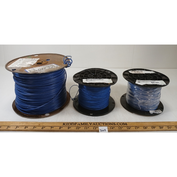 LOT OF 3 - APPLIANCE WIRING SPOOLS