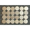 Image 2 : LOT OF 24 - 1937-1973 CDN 10 CENT COINS