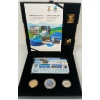 Image 2 : LOT OF 3 - 2010 RCM VANCOUVER OLYMPIC BRONZE, GOLD & SILVER COLLECTOR'S SETS