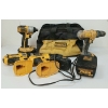 Image 2 : JOB LOT - DEWALT WIRELESS 18V & 20V DRILLS, BATTERIES, CHARGER & TOOL BAG
