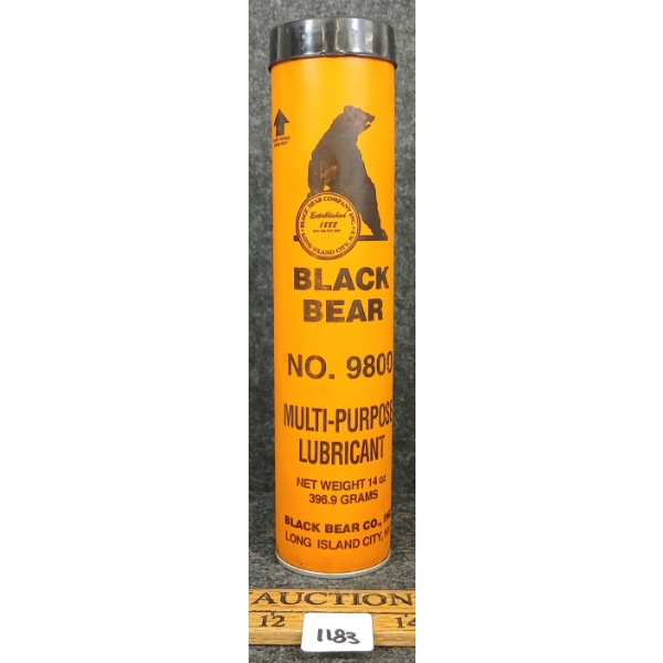 BLACK BEAR NO. 9800 14 OZ GREASE TUBE