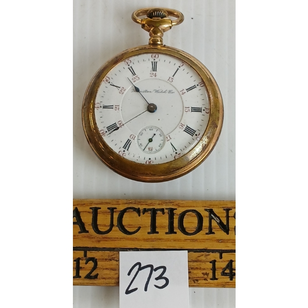 MEN'S HAMILTON POCKET WATCH - 17 JEWEL LANCASTER