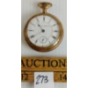 Image 1 : MEN'S HAMILTON POCKET WATCH - 17 JEWEL LANCASTER