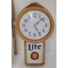 Image 2 : LITE "A FINE PILSNER BEER" LIGHT UP WALL CLOCK