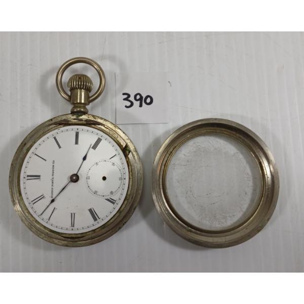 EGLIN NATIONAL WATCH CO. 7 JEWEL POCKET WATCH - GRADE 6