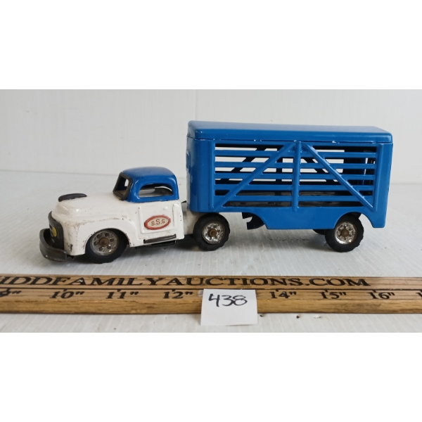 SSS TIN FRICTION LIVESTOCK TRUCK