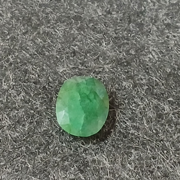 NATURAL ZAMBIAN EMERALD - OVAL CUT