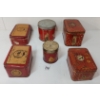 Image 4 : LOT OF 6 - T & B TOBACCO TINS 