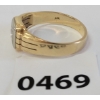Image 3 : 14K GOLD SIGNET RING W/ DIAMOND