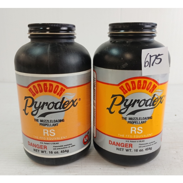 POWDER: APPROX 1LBS HODGDON PYRODEX RS POWDER