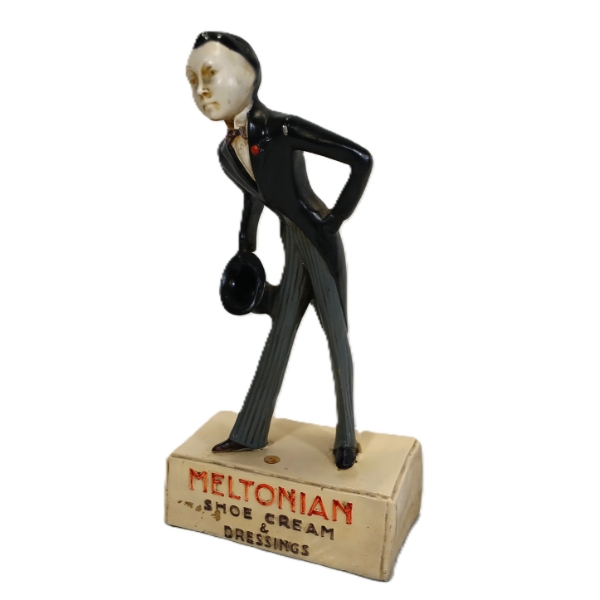 MELTONIAN SHOE CREAM ADVERTISING STORE DISPLAY - CIRCA 1930