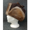 Image 3 : TRAPPER'S BEAVER FUR HAT - QUILT LINED