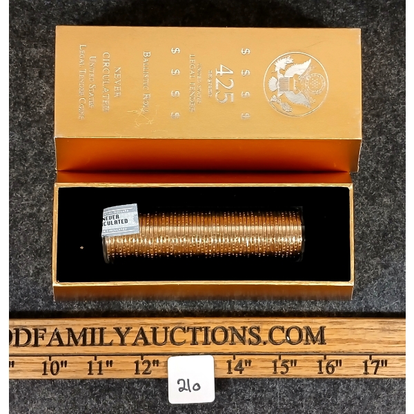 2007 US $1 COIN BALLISTIC ROLL - UNCIRCULATED