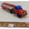 Image 2 : WALT REACH TIN WIND UP GASOLINE MOTOR OILS TRANSPORT TRUCK