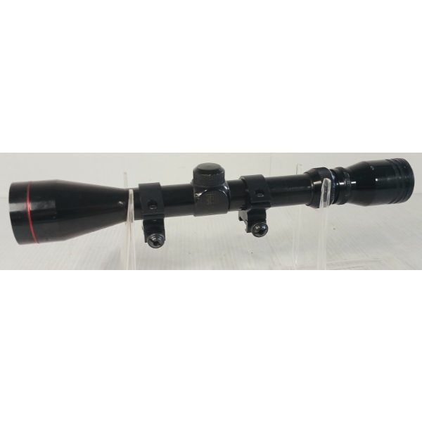 BELL 3-9X40 SCOPE W/ RINGS