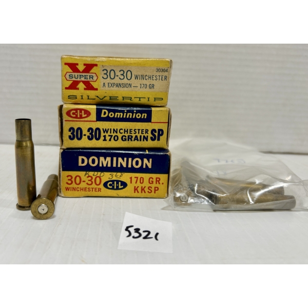 BRASS: 68X .30-30 WIN 