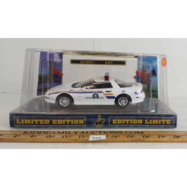 FUNRISE TOYS DIECAST RCMP GRC MODEL W/ CLOTH PATCH