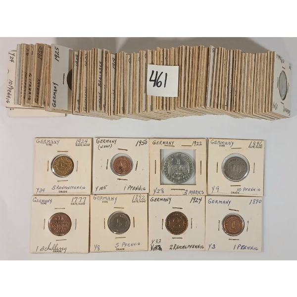 JOB LOT - 1777-1970 GERMAN COINS
