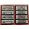 Image 2 : LOT OF 2 - MICRO TRAINS 4 CAR RUNNER PACKS - NEW YORK CENTRAL & WESTERN PACIFIC