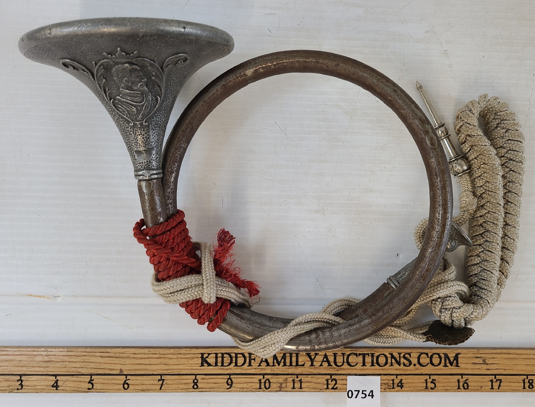 String Handle On Bugle ARMY BUGLE W/ CORD