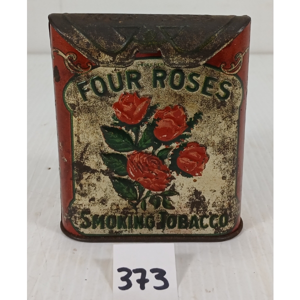FOUR ROSES SMOKING TOBACCO TIN