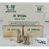Image 1 : AMMO: 150X X-10 .38 SPL - FACTORY RELOADS 