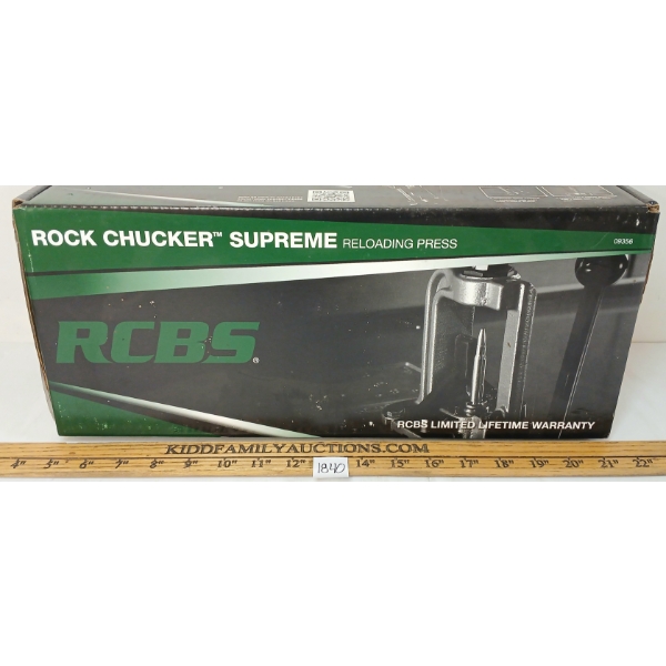 RCBS ROCK CHUCKER SUPREME RELOADING PRESS