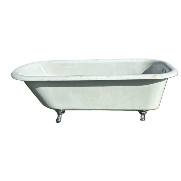 CAST IRON FOOTED TUB
