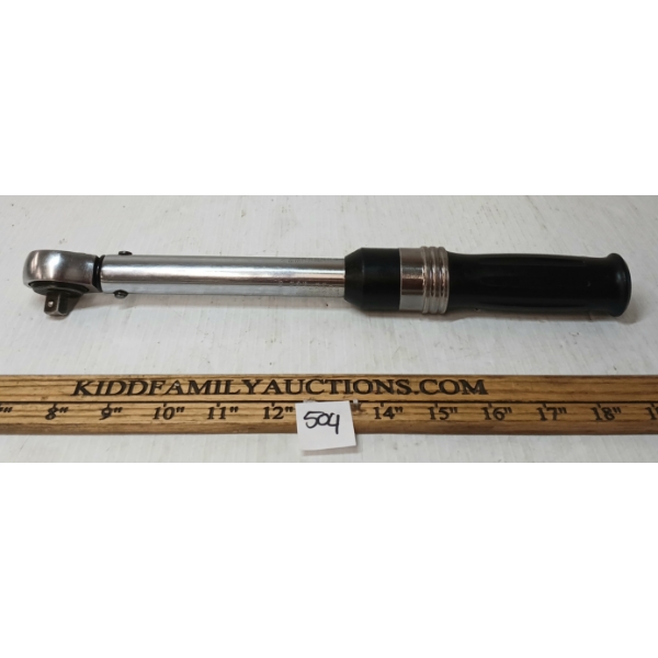 MASTERCRAFT 1/4IN DRIVE TORQUE WRENCH