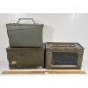 Image 1 : LOT OF 3 - AMMO BOXES 
