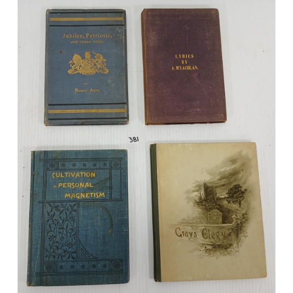 LOT OF 4 - 1ST EDITION PUBLICATIONS