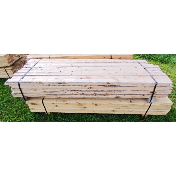 LOT OF 2 - CEDAR WOOD BOARDS IN BUNDLES