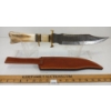 Image 3 : PAL 2000 DAMASCUS HAND MADE HUNTING KNIFE W/ SHEATH