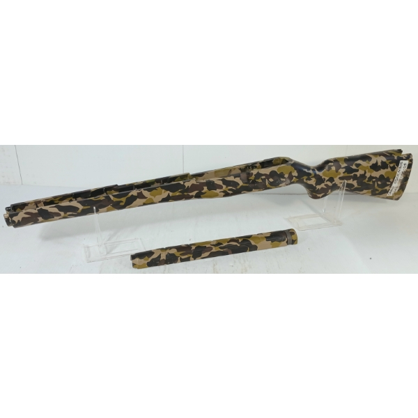 LOT OF 2 - CAMO STOCK & FOREND