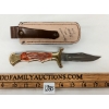 Image 2 : INVIKTA FOLDING KNIFE W/ LEATHER SHEATH