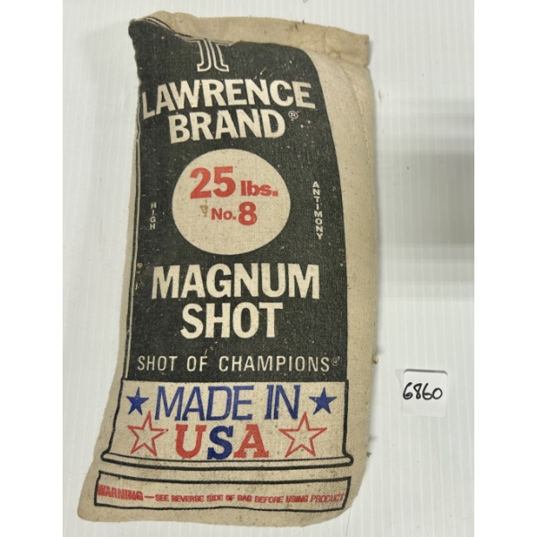 LEAD: 25 LBS #8 LEAD BIRDSHOT