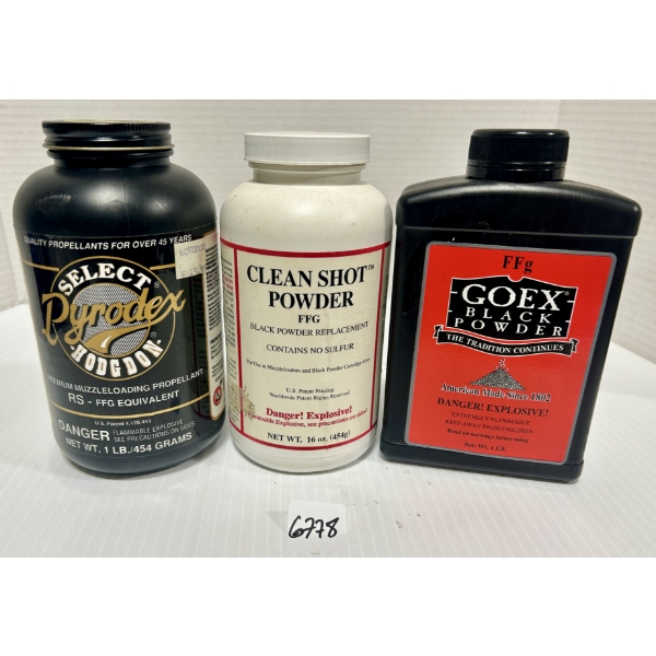 POWDER: 2.25 LBS FFG & EQUIVALENT 