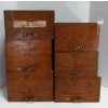 Image 1 : LOT OF 6 - GENERAL STORE SUPPLY DRAWERS