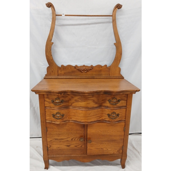 OAK WASH STAND