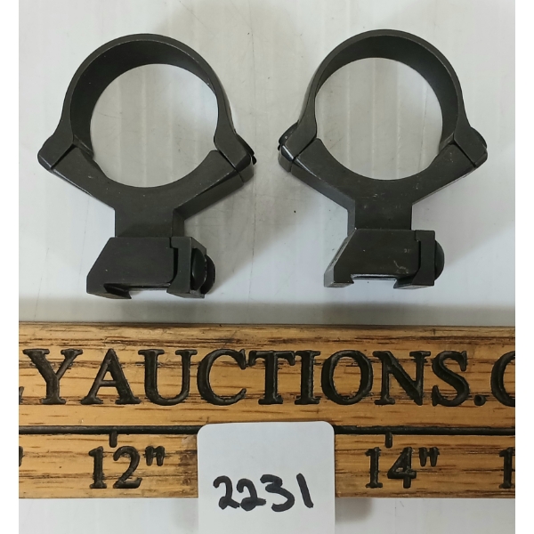 CZ 452 1IN SCOPE RINGS