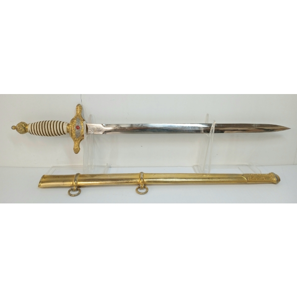 SPANISH AIR FORCE OFFICER'S DAGGER W/ SCABBARD