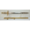 Image 1 : SPANISH AIR FORCE OFFICER'S DAGGER W/ SCABBARD