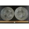 Image 3 : LOT OF 2 - PRESSED GLASS COMPOTES