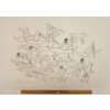 Image 2 : "HUNTING BY KAYAK" BY HANNAH KIGUSIUQ - STONECUT STENCIL ON PAPER