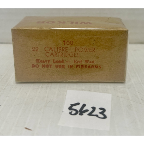 AMMO: 100X WILKOR .22 CAL POWDER CHARGES - SEALED
