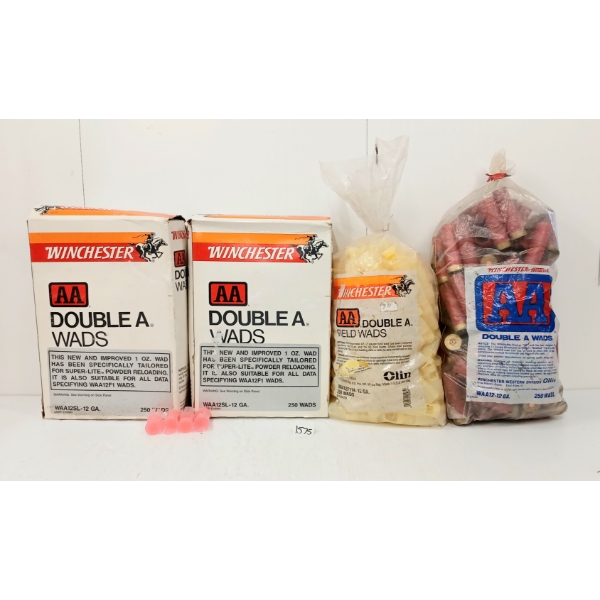 QTY OF MIXED 12 GA WADS