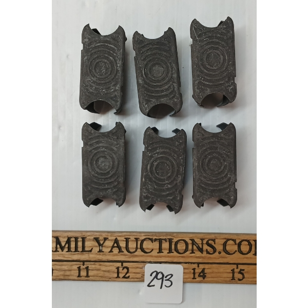 LOT OF 6 - M1 GARAND EN BLOC CLIPS